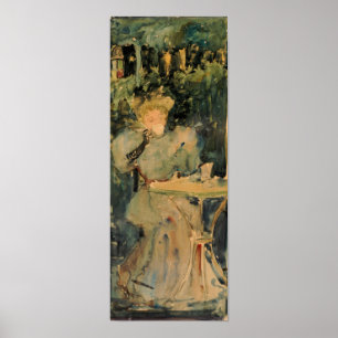 Prendergast - Vrouw Drink Thee 1893 Poster