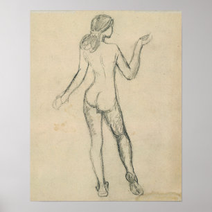 Prendergast - vrouw, hand, been en voeten poster