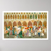 Prendergast: Zonlicht op St. Mark's Square Poster (Voorkant)