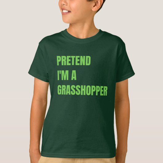 Preneer ik ben Grasshopper Kind TShirt (Voorkant)