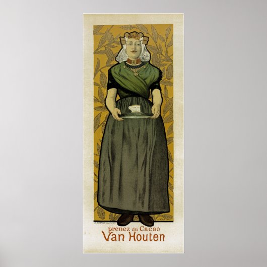 Prenez de Cacao Van Houten Poster (Voorkant)