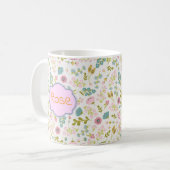 Prénom personnalisé, gepersonaliseerde naam koffiemok (Voorkant links)