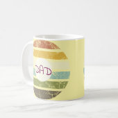 prénom personnalisé, Toile kleur  Koffiemok (Voorkant links)