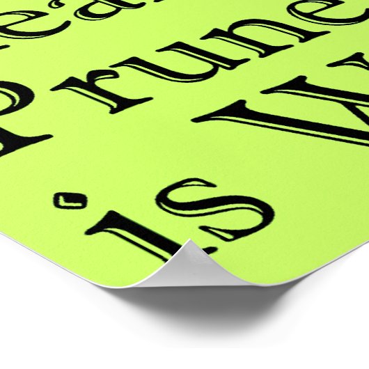 Prensap Poster (Hoek)