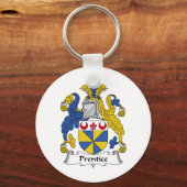 Prentice Family Crest Sleutelhanger (Voorkant)