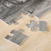  prentkaart van Savannah Georgia (1856) Legpuzzel (Zijkant)