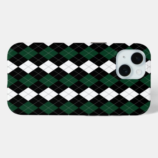 Prep Argyle Case-Mate iPhone Case (Achterkant (horizontaal))