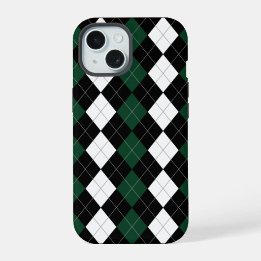 Prep Argyle iPhone 15 Hoesje (Achterkant)