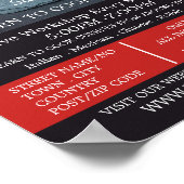 Prep Kitchen en Knife, Kokerklassen Adverteren Poster (Hoek)