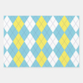 Prep School verwerpen Argyle Inpakpapier Vel (Voorkant 3)