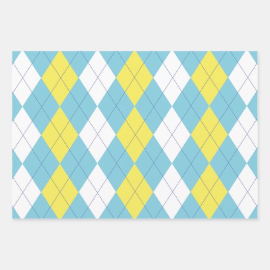 Prep School verwerpen Argyle Inpakpapier Vel (Voorkant 2)