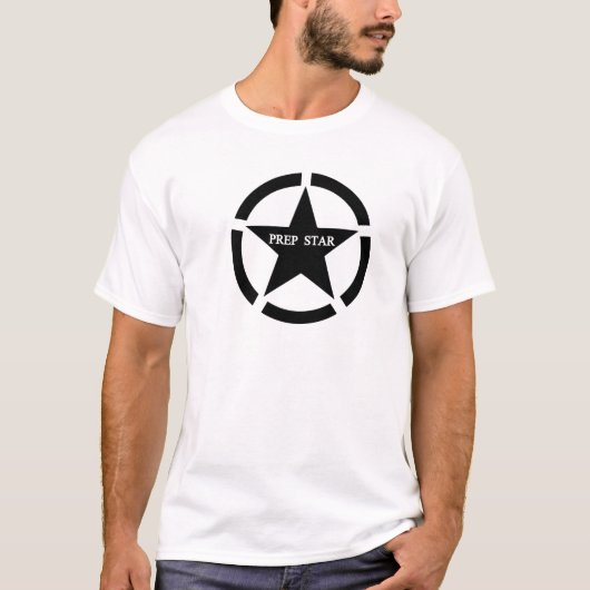 Prep ster t-shirt (Voorkant)
