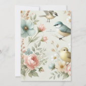 Prep The Nest: een feest voor de nieuwe aankomst Kaart (Achterkant)