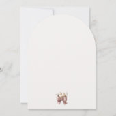 prep the nest pink baby shower  kaart (Achterkant)