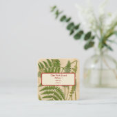  preparaten vierkante visitekaartje (Staand voorkant)