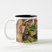 Preparaten voor een Feast, van 'Brevis' Tweekleurige Koffiemok (Links)