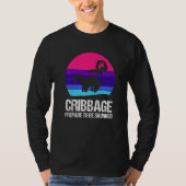 Prepare to be skunked Cribbage T-shirt (Voorkant)