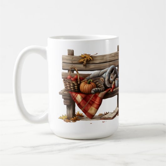 Preparing my Halloween potion Koffiemok (Links)