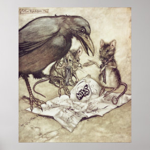 Preposterisch!" 'Solomon in een woede' Poster