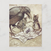 "Preposterous!" riep Solomon in een woede" Briefkaart (Voorkant)