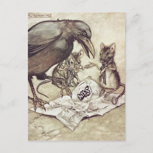 "Preposterous!" riep Solomon in een woede" Briefkaart (Voorkant)