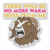 Prepotente Niet Meer Knuffels | Dungeon Crawler Ca Sticker (Voorkant)