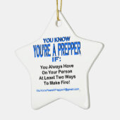 PREPPER 00002 KERAMISCH ORNAMENT (Links)