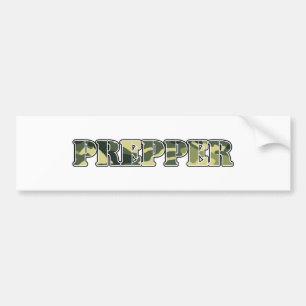 Prepper Bumpersticker