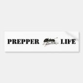 Prepper Life Bumpersticker (Voorkant)