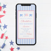 Preppy 4 juli Feest Kaart