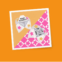 Preppy 90's Cootie Catcher Party