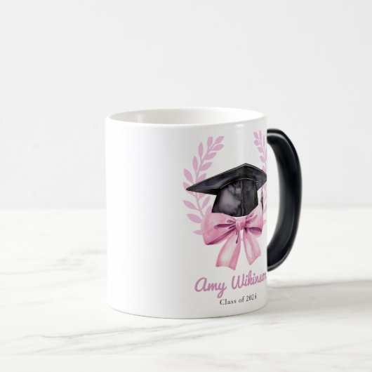 Preppy Afstuderen Canvas tas 2024 Magische Mok (Voorkant rechts)