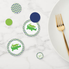 Preppy Alligator Baby shower Confetti Decoraties