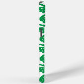 Preppy Alligator – Green & White Case-Mate iPhone Case (Achterkant / Rechts)