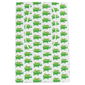 Preppy Alligator Groene Krokodil Feestzak Medium Cadeauzakje (Voorkant)