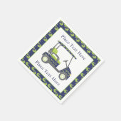 Preppy Alligators Golf Cart Servet (Hoek)
