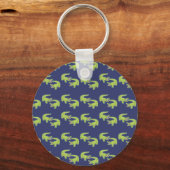 Preppy Alligators Golfkar Sleutelhanger (Achterkant)