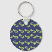 Preppy Alligators Golfkar Sleutelhanger (Achterkant)