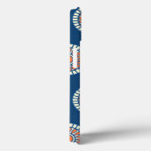 Preppy arabesque polka stit stip tribal patroon Case-Mate iPhone case (Achterkant / Rechts)