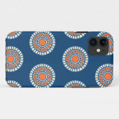 Preppy arabesque polka stit stip tribal patroon Case-Mate iPhone case (Achterkant (horizontaal))