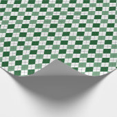 Preppy Argyle Cadeaupapier (Hoek)