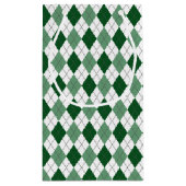 Preppy Argyle Klein Cadeauzakje (Achterkant)
