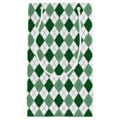 Preppy Argyle Klein Cadeauzakje (Voorkant)