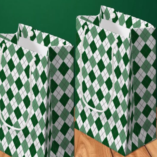 Preppy Argyle Klein Cadeauzakje