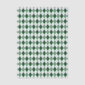 Preppy Argyle Patroon Tissuepapier (Voorkant)