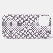 Preppy Argyle Pattern Naadloos Case-Mate iPhone Case (Achterkant (horizontaal))