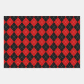Preppy Argyle Tartan Diamond Plaid Inpakpapier Vel (Voorkant 3)