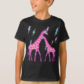 Preppy Art Giraffe, Preppy Art, Giraffe Lover T-shirt (Voorkant)