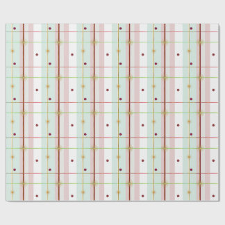 Preppy Atomic Age-cadeauverpakkings papier