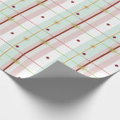 Preppy Atomic Age-cadeauverpakkings papier (Hoek)